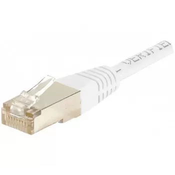 Exertis Connect 853811 cable de parcheo Cat.6 F/UTP, 1 m, blanco, Slim Bend Protection