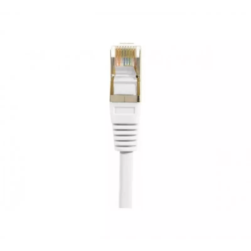 Exertis Connect 853811 Cable patch Cat.6 F/UTP, 1 m, blanco, protección de curvatura delgada