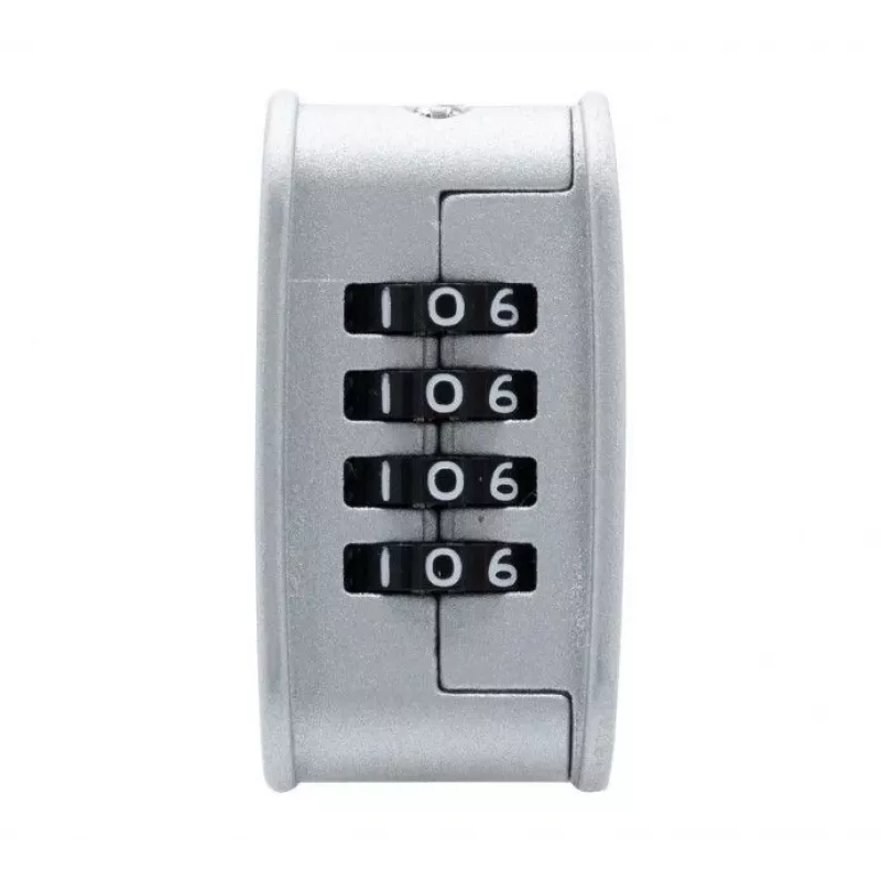 EXERTIS CONNECT Candado de huella dactilar con combinación de 4 dígitos – aleación de zinc, IP65, recargable (594500)