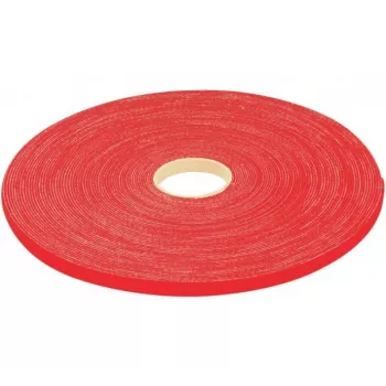 EXERTIS CONNECT Cinta de montaje de velcro, 10 mm x 20 m, rojo (629425)