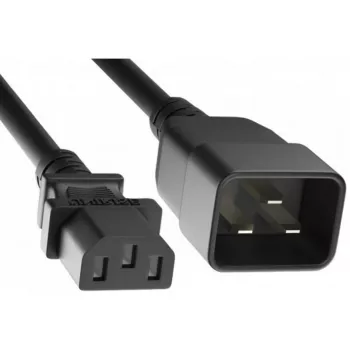EXERTIS CONNECT Cable de extensión de alimentación IEC C20 a C13 3m negro 808001