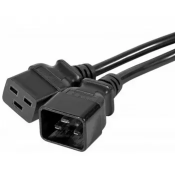 EXERTIS CONNECT Cable alargador de corriente IEC C20 a C19, 3 m, negro 808003