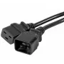 EXERTIS CONNECT Cable alargador de corriente IEC C20 a C19, 3 m, negro 808003