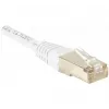 Exertis Connect 853816 Cable patch Cat.6 F/UTP, 10 m, blanco, protección de curvatura delgada