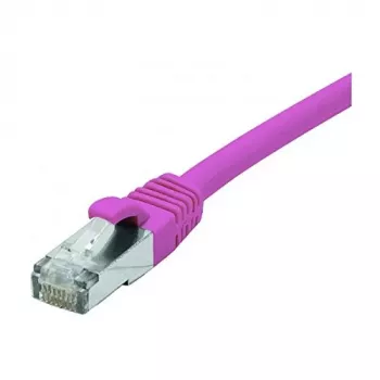 EXERTIS CONNECT Cable de red Cat 6 F/UTP, PoE, libre de halógenos, rosa, 0,3 m 854431