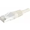 EXERTIS CONNECT Cable de red Cat6 S/FTP PiMF, gris, 0,7 m, funda snagless slim 856837