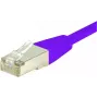 Exertis Connect 854451 Cable de red Cat6 S/FTP, 0,3 m, violeta