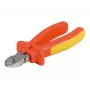EXERTIS CONNECT 160 mm Alicate de corte lateral para electricistas, mangos multicomponente, 62 HRC, DIN ISO 5749 815613