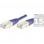 EXERTIS CONNECT Cable de red Cat.6 S/FTP PiMF, violeta, 3,0 m, Slim Snagless Boot 854457