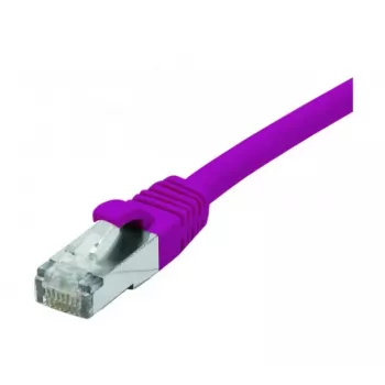 EXERTIS CONNECT Cable de red Cat 6 F/UTP, PoE, libre de halógenos, violeta, 25 m 854418