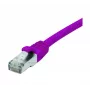 EXERTIS CONNECT Cable de red Cat 6 F/UTP, PoE, libre de halógenos, violeta, 25 m 854418