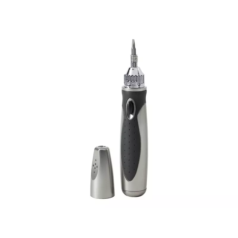 EXERTIS CONNECT Set de destornilladores multi-bit con almacén de puntas integrado, 11 piezas (815601)