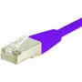 EXERTIS CONNECT Cable de red CAT.6 S/FTP PiMF, violeta, 1,0 m 854454