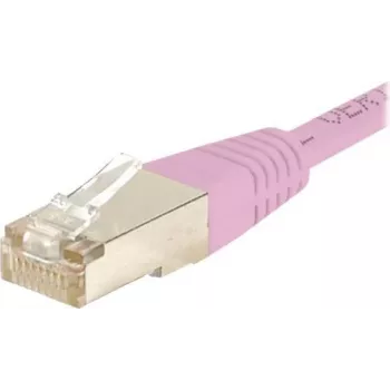 EXERTIS CONNECT Cable de red CAT.6 S/FTP, PiMF, rosa, 10 m 854485