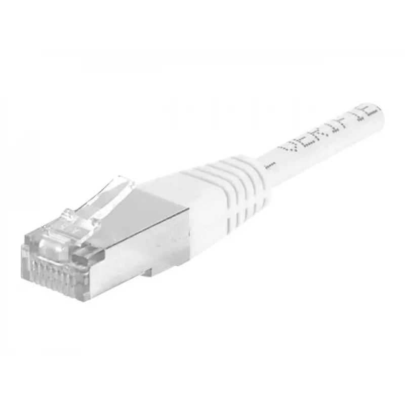 EXERTIS CONNECT Cable de red Cat.6a F/UTP, 10m, negro, 10 Gbps, RJ45, funda protectora slim 850020