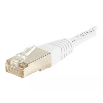 EXERTIS CONNECT Cable de red CAT.6 S/FTP PiMF, blanco, 10,0 m 856896