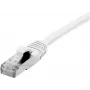 EXERTIS CONNECT Cable de red Cat 6 F/UTP, PoE, LSZH, blanco, 0,3 m 850882