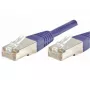 Exertis Connect 853341 Cable de red Cat6 F/UTP, 20 m, violeta
