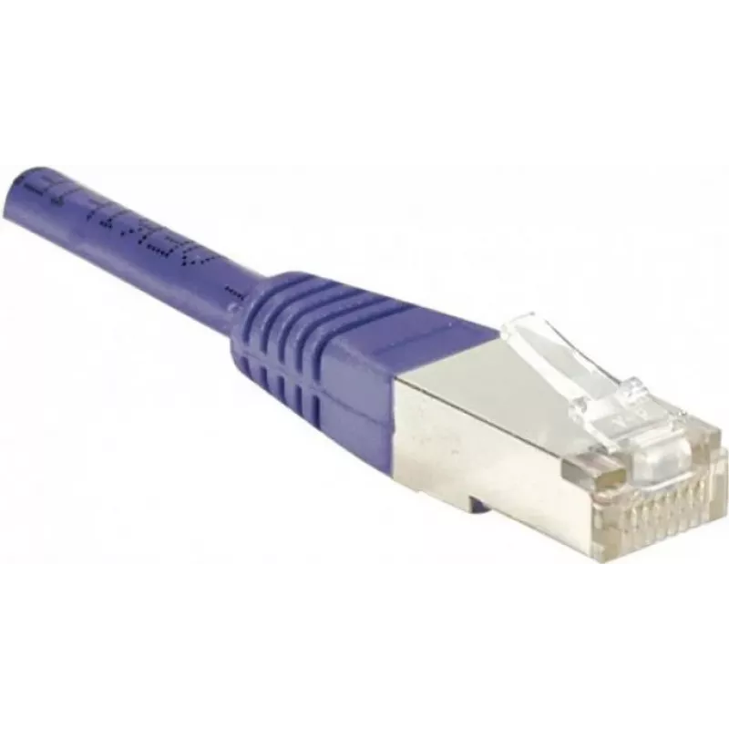 Exertis Connect 853341 Cable de red Cat6 F/UTP, 20 m, violeta