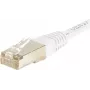 EXERTIS CONNECT Cable de red Cat6 F/UTP, 2m, blanco, Slim Bend Protection 853813