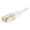 EXERTIS CONNECT Cable de red Cat6 F/UTP, 2m, blanco, Slim Bend Protection 853813