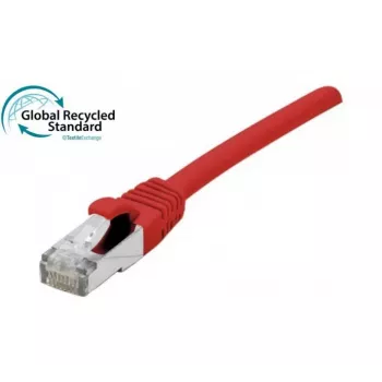 EXERTIS CONNECT Cable de red Cat. 6A S/FTP, rojo, 0,3 m 854519