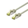 EXERTIS CONNECT Cable de red Cat.6A S/FTP, 90 m, gris, 10 Gbps, Slim Snagless Boot 857795
