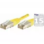 EXERTIS CONNECT Cable de red Cat.6 S/FTP, 0,15 m, amarillo 856813