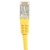 Exertis Connect 856831 Cable patch Cat.6 S/FTP PiMF, 0,5 m, amarillo, protección de curvatura delgada