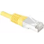 EXERTIS CONNECT Cable de red Cat.6 S/FTP PiMF, amarillo, 0,3 m, Slim Snagless Boot 856822