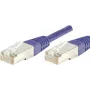 Exertis Connect 854450 Cat6 S/FTP cable de red, violeta, 0,15 m
