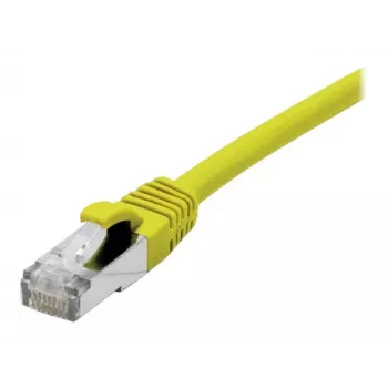 EXERTIS CONNECT Cat 6A S/FTP cable de red, 1,5 m, amarillo 858421