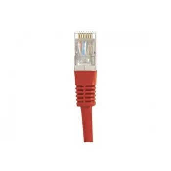 EXERTIS CONNECT Cat.6 S/FTP cable de red, PiMF, rojo, 5,0 m 856883