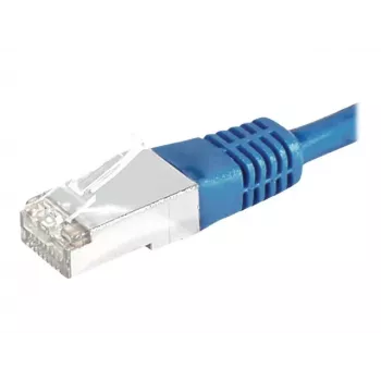 EXERTIS CONNECT Cat6 S/FTP cable de red, PiMF, azul, 3,0 m 856877