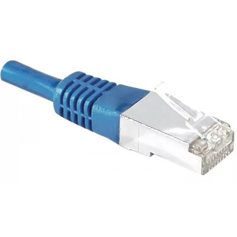 EXERTIS CONNECT Cat6 S/FTP cable de red, PiMF, azul, 3,0 m 856877