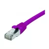EXERTIS CONNECT Cat 6 F/UTP cable de red PoE libre de halógenos, violeta, 10 m 854415