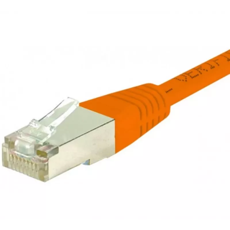 EXERTIS CONNECT CAT.6 S/FTP PiMF cable de red, 1,5 m, naranja 854468