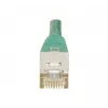 EXERTIS CONNECT Cat.6 F/UTP cable de parcheo, 1,5 m, verde, funda snagless slim 857920