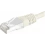 Exertis Connect EXC856913 Cable patch Cat.6 S/FTP, 90 m, gris, protección de curvatura delgada