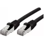Exertis Connect 858484 Cat6a S/FTP cable de red, 1 m, negro