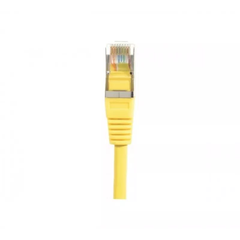 EXERTIS CONNECT Cat.6 F/UTP cable de parcheo, amarillo, 1,5 m, Slim Snagless Boot 857930