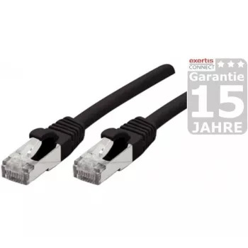 Exertis Connect 858493 Cat6a S/FTP cable de red, 25 m, negro
