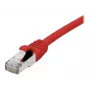 EXERTIS CONNECT Cat. 6A S/FTP cable de parcheo, 5m, rojo, libre de halógenos, certificado GRS, snagless 854525