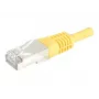 EXERTIS CONNECT Cat.6A S/FTP cable de parcheo, 1,5m, amarillo, Slim Snagless 858332