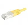 EXERTIS CONNECT Cat.6A S/FTP cable de parcheo, 1,5m, amarillo, Slim Snagless 858332