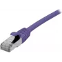EXERTIS CONNECT Cat 6A S/FTP cable de parcheo, violeta, 2 m 858518