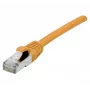EXERTIS CONNECT S/FTP Cat 6A cable de parcheo, 15 m, naranja, Slim Snagless 858539