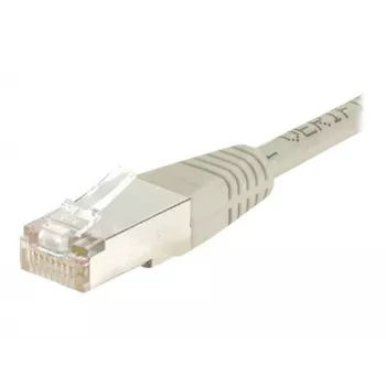 EXERTIS CONNECT Cat5e F/UTP cable de parcheo, RJ45, gris, 0,3 m 857130