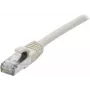 EXERTIS CONNECT Cat 6A S/FTP cable de parcheo, 0,3 m, gris 858402