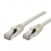 EXERTIS CONNECT Cat 6A S/FTP cable de parcheo, 0,3 m, gris 858402